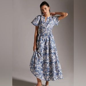 Anthropologie Somerset Maxi Dress L